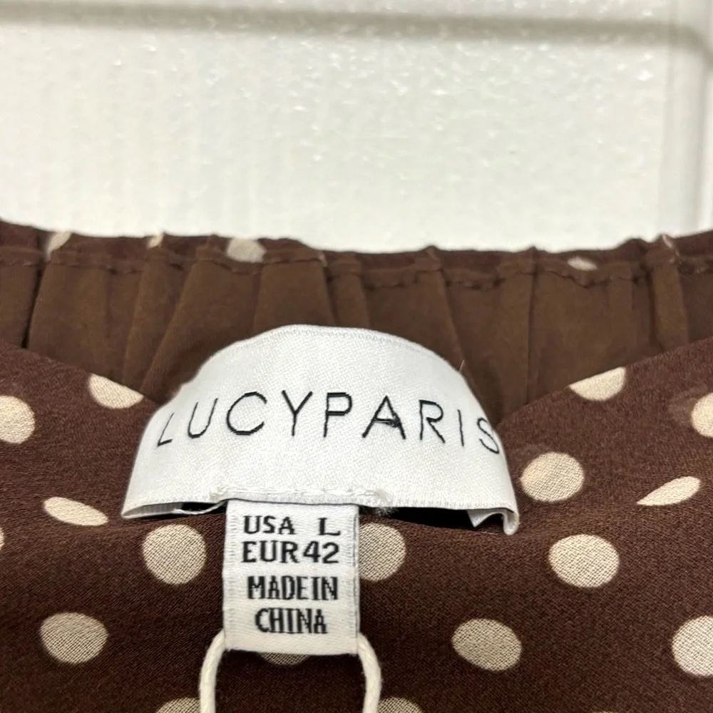 NWT LUCY PARIS Tricia Ruffle Midi Skirt - Picture 3 of 6